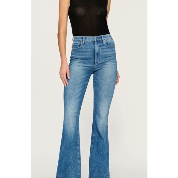 NWT DL1961 - Rachel Flare Ultra High Rise Instasculpt - Picture 1 of 10